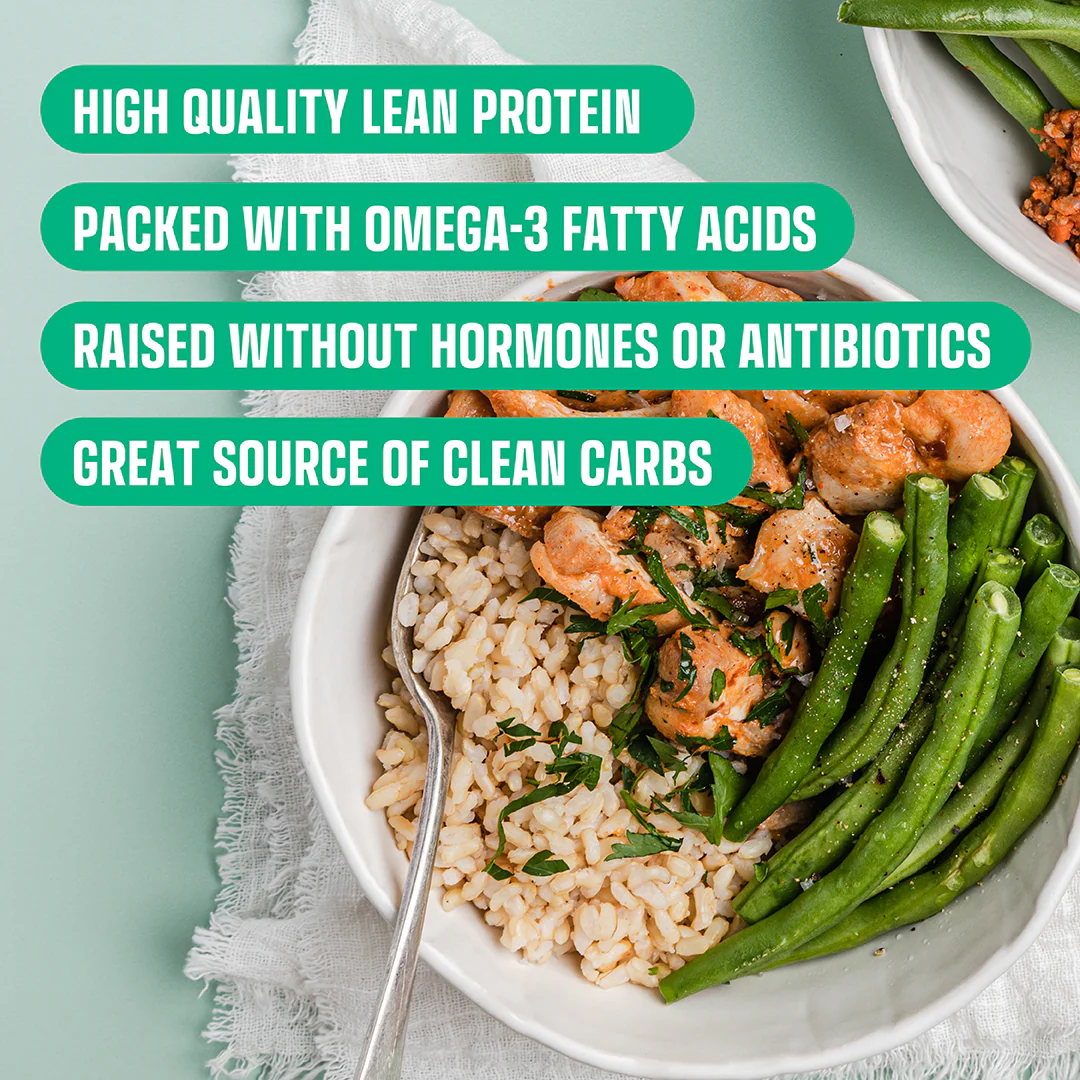 Free Range Chicken Thigh & Brown Rice - Image 3