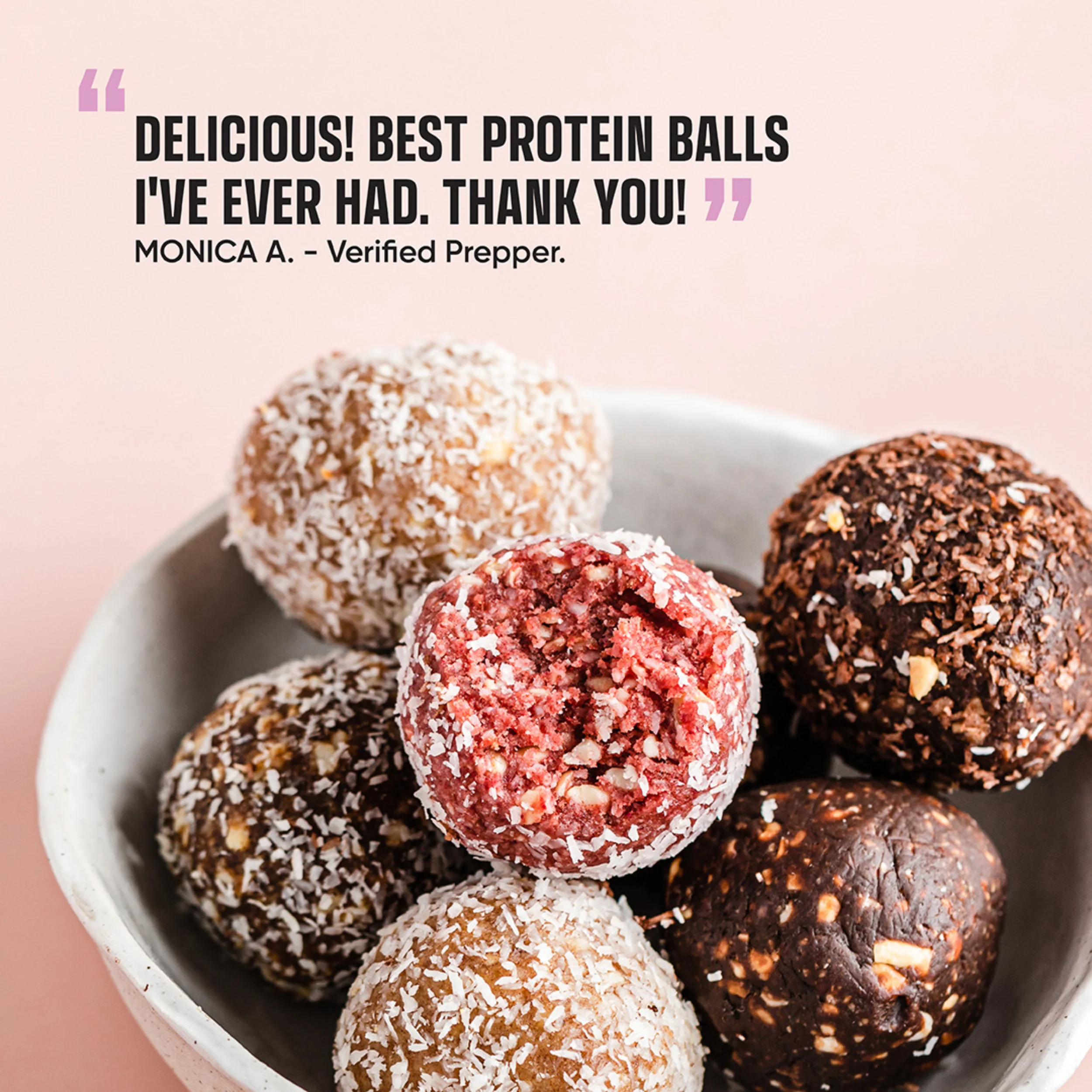 Choc Peanut Protein Health Balls - Image 3