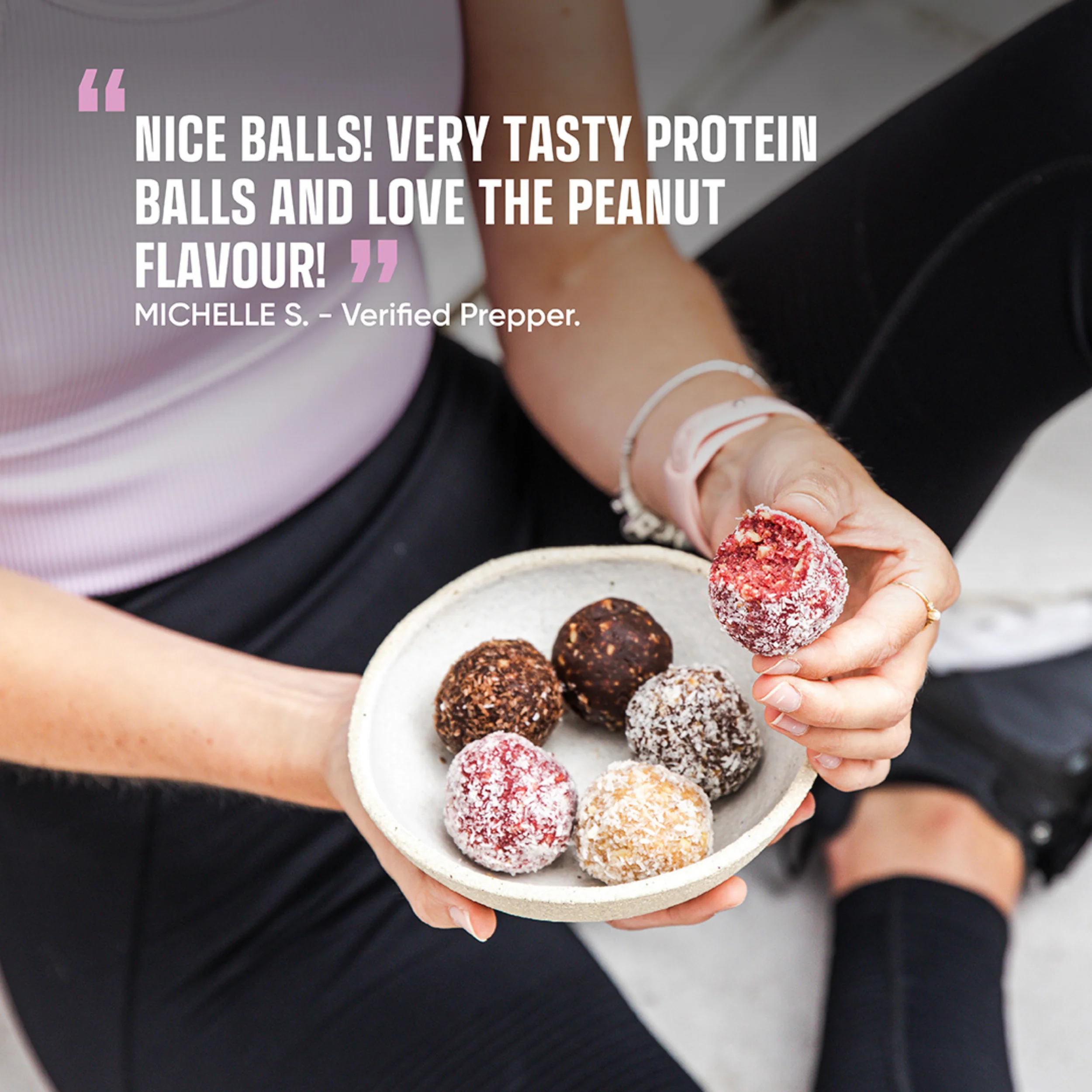 Coconut Lemon Protein Health Balls - Image 3