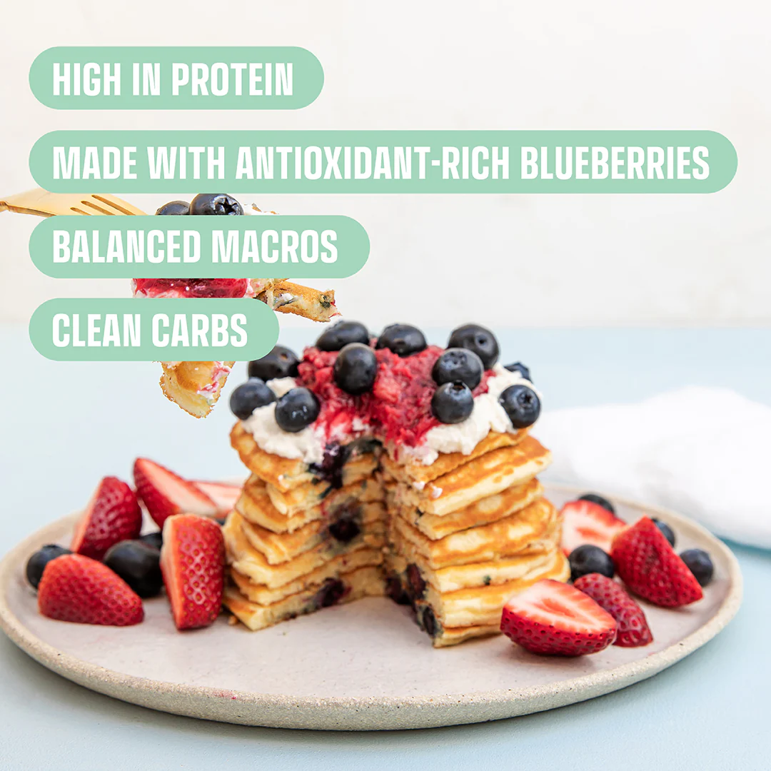 Blueberry & Ricotta Protein Pancakes - Image 3
