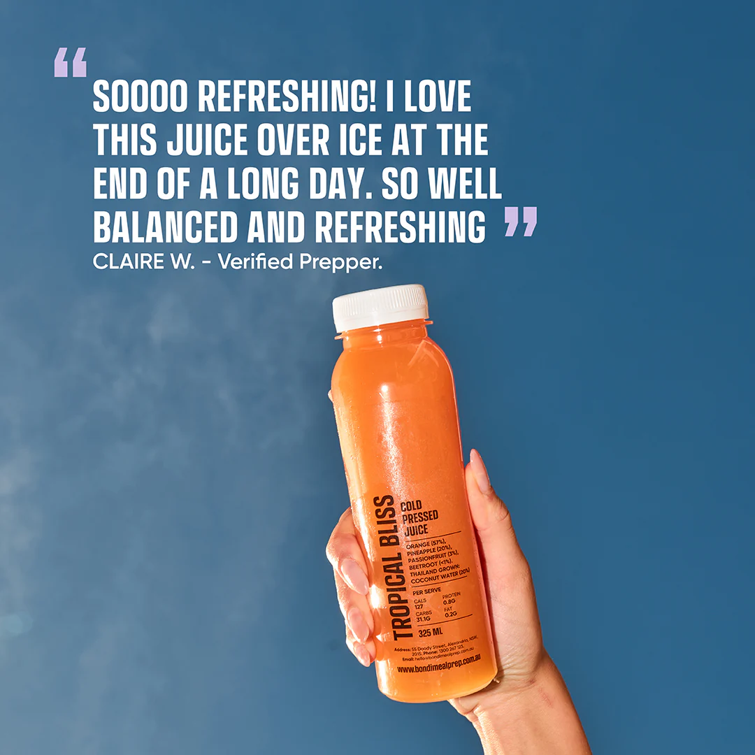 Tropical Bliss Cold Pressed Juice - Image 3